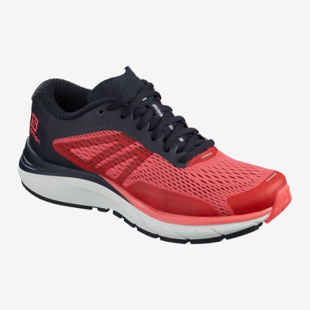 Salomon SONIC RA MAX 2 W Womens Running Shoes Red UK TIHR